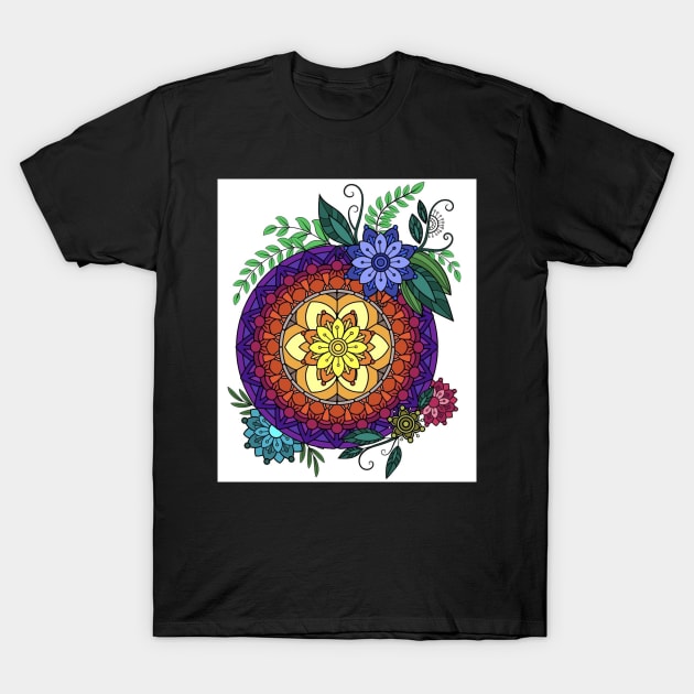 Mandala T-Shirt by JenniferEwar